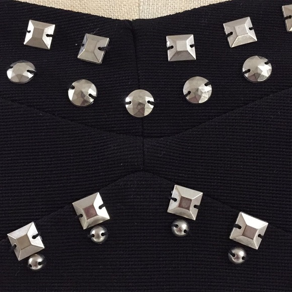 Dots Studded BodyCon Dress - Picture 12 of 13